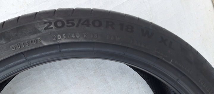 Шина летняя Continental PremiumContact 6 205/40R18 86 Вт защита диска, усилитель (XL), фото 4
