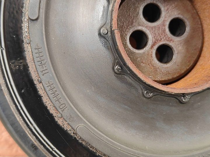 BMW F01 F07 F30 F10 F15 F25 3.0D N57 - шкив гаситель колебаний - 8511321, фото 8