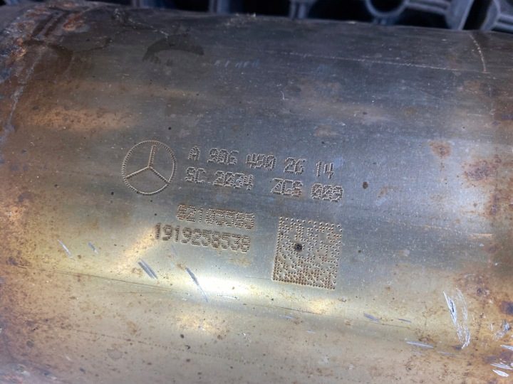 MERCEDES SPRINTER W906 11-18 2.2 CDI ФИЛЬТР DPF FAP КАТАЛИЗАТОР A9064902614, фото 8