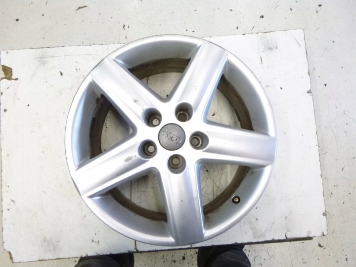 4× Литой диск Audi OE 4F0601025AF 7.5" x 17" 5x112 ET 45, фото 5
