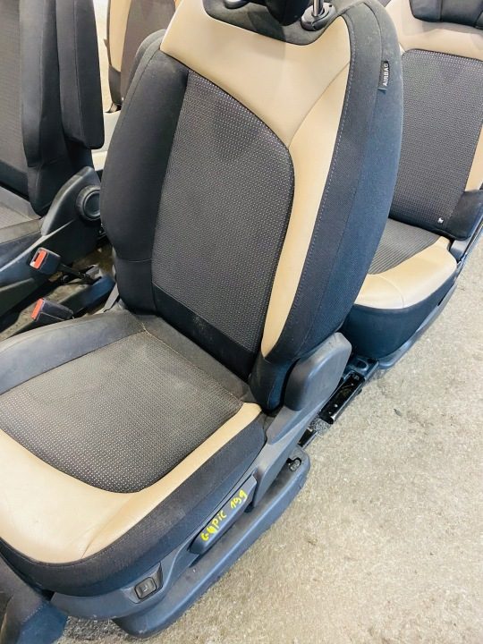 КОМПЛЕКТ СИДЕНИЙ СИДЕНЬЯ ПОЛУКОЖА ПРОСТАВКА C4 GRAND PICASSO II 7 МЕСТ #199, фото 3