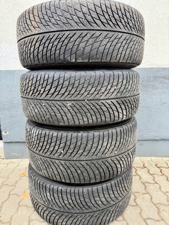 ЛИТЫЕ ДИСКИ MERCEDES EQE 43 AMG 4Matic V295 Оригинальные 20 Зимние Черные МАТОВЫЕ, фото 3