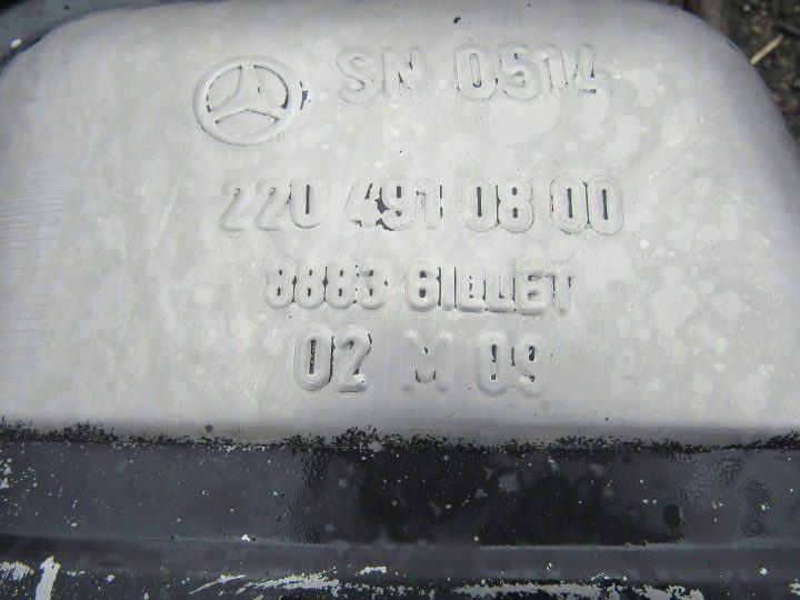 Глушители выхлопа комплект Mercedes-Benz S W220 220 A2204910700, фото 12
