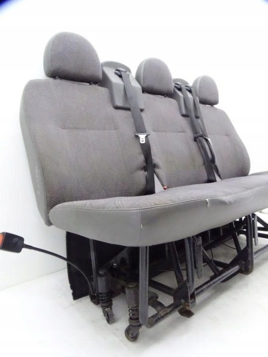 Ford Transit MK6 00-06 заводской Ławka диван задний 2 второй ряд Brygadówka, фото 5