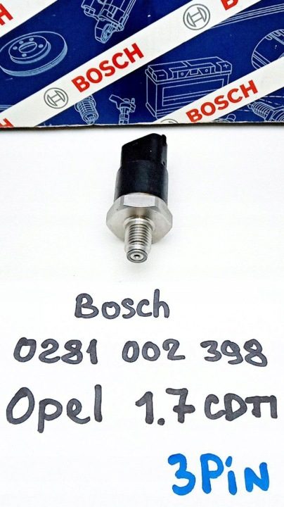 W-wa 0281002398 OE ДАТЧИК ДАВЛЕНИЯ ТОПЛИВА В МОЛДИНГЕ ТОПЛИВНОГО 3 пин, фото 2