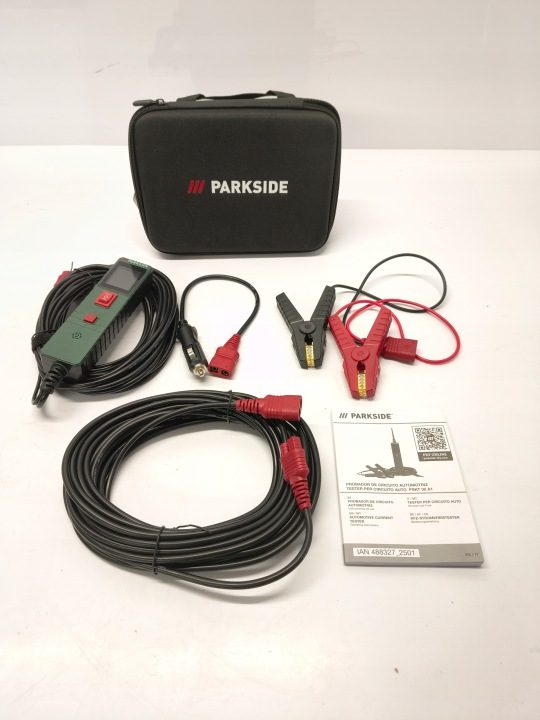 ТЕСТЕР ЭЛЕКТРИЧЕСКИЙ OBWODY АВТОМОБИЛЬНЫЙ PARKSIDE PSKT 30 A1, фото 2