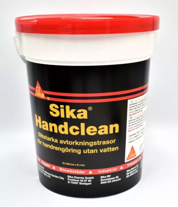 Chusteczki czyszczące Sika HandClean czyści SIKAFLEX клей smar WYDAJNE ХИТ, фото 1
