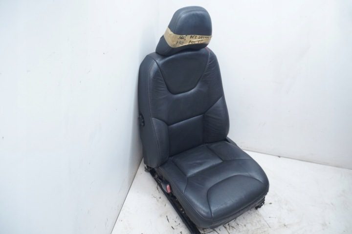 СИДЕНЬЕ ЛЕВОЕ ПЕРЕДНЕЕ ВОДИТЕЛЯ VOLVO S60 I V70 II РЕСТАЙЛИНГ КОЖА ЧЕРНАЯ С ПОДОГРЕВОМ, фото 4