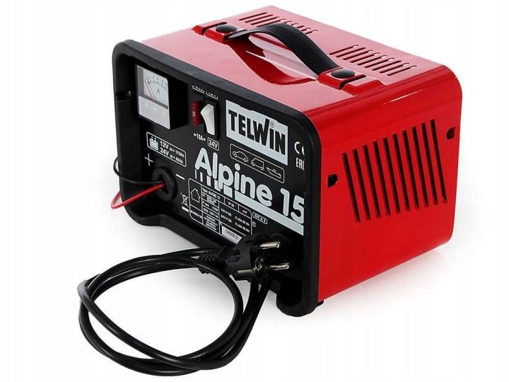 Зарядное устройство для аккумуляторов ALPINE 15 12/24V Telwin, фото 4