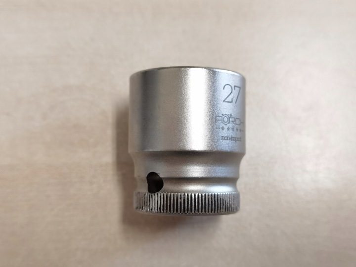 Насадка 1/2" 6-kątna FORCH 27 мм, фото 2