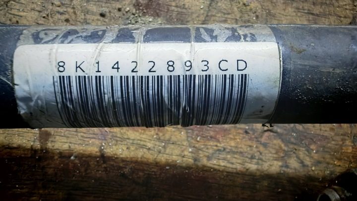 Трубка гидроусилителя Audi A5 8T A4 B8 европа 8K1422893CD, фото 2