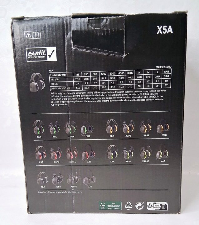 Наушники противошумные защитные 3M Peltor X5A, фото 2