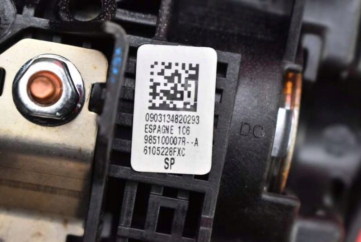 ПОДУШКА БЕЗОПАСНОСТИ ВОЗДУШНАЯ ВОДИТЕЛЯ 6106288 RENAULT MEGANE 3 III 08-14, фото 9