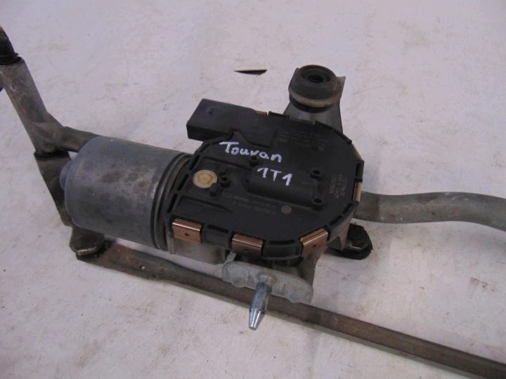 VW TOURAN I РЕСТАЙЛИНГ II механизм передних дворников 1T1955023A, фото 4