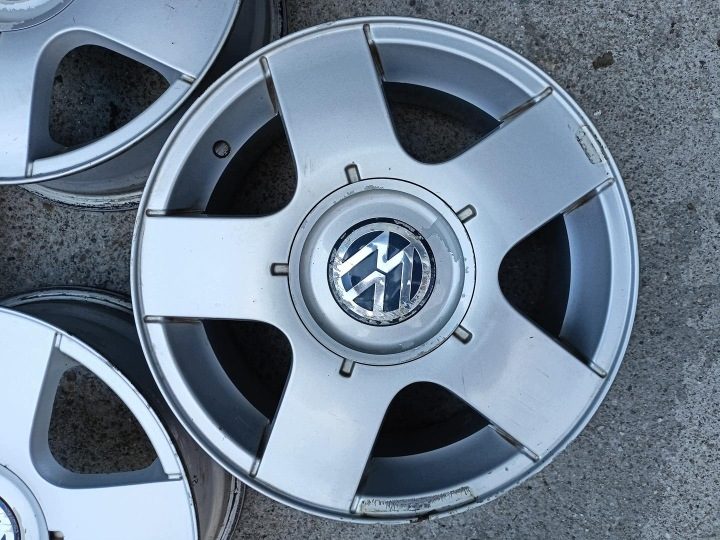 4× Литой диск Volkswagen OE 6.0" x 15" 5x100 ET 38, фото 4