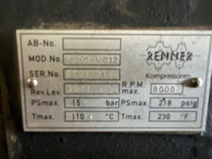 Компрессор масляный Renner RS-TOP11 0 l 10 бар, фото 8