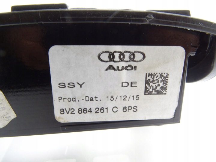 Крышка ПАНЕЛЬ ТОННЕЛЬ ПЕРЕДНИЙ СТАКАНЫ КРОНШТЕЙН САЛОН 8V2864261C Audi A3 8V, фото 8