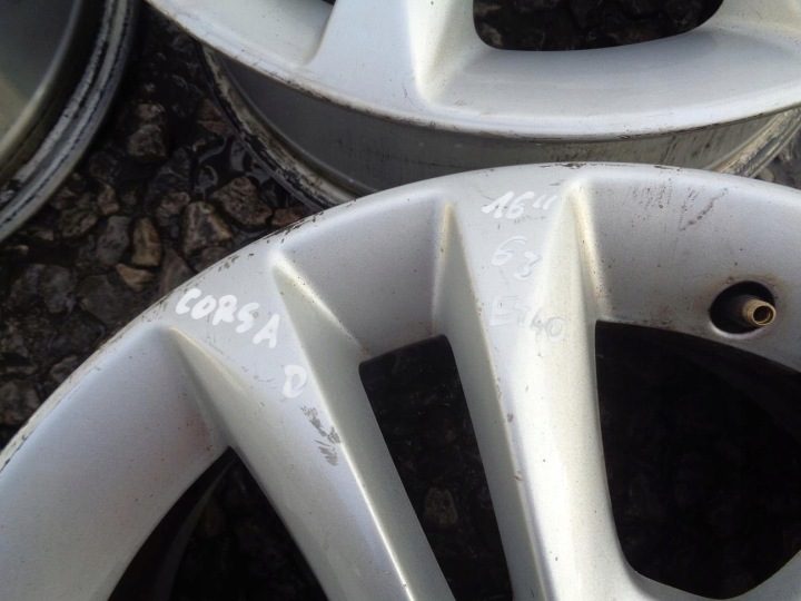 4× Литой диск Opel OE 6.0" x 16" 5x110 ET 40, фото 6