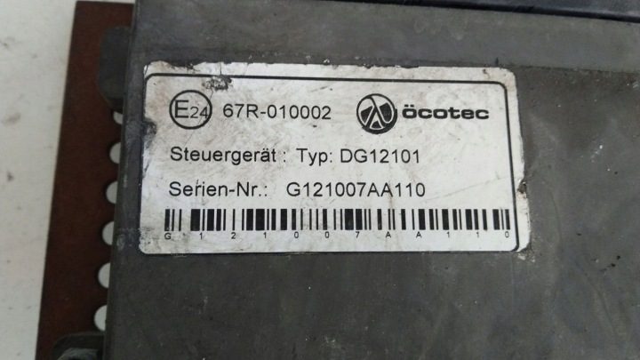 БЛОК УПРАВЛЕНИЯ ГБО OCOTEC 67R-010002, фото 2