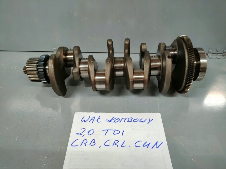 VW GOLF 7 VII A3 8V LEON 3 III 5F КОЛЕНВАЛ 2,0-TDI CRB CRL CUN CRF CRU, фото 1