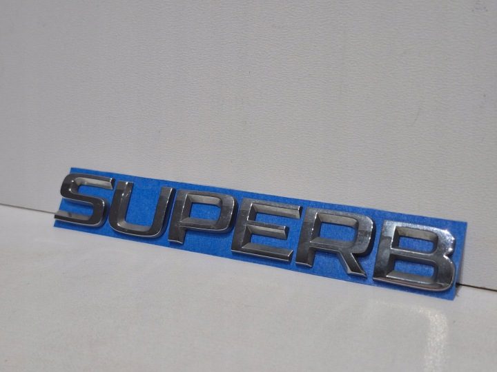 SKODA SUPERB III (3V) 15-24 ЭМБЛЕМА ЗНАЧОК НАДПИСЬ ЗАДНЯЯ ОРИГИНАЛЬНАЯ 150x20mm, фото 2
