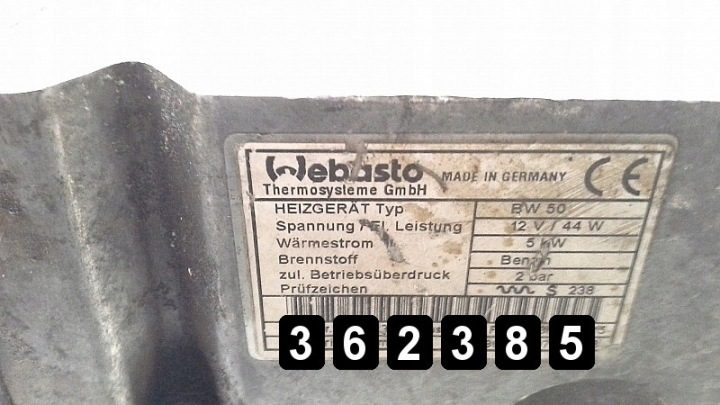 1997 Mitsubishi Pajero Отопитель предпусковой Webasto # 3000b, фото 1