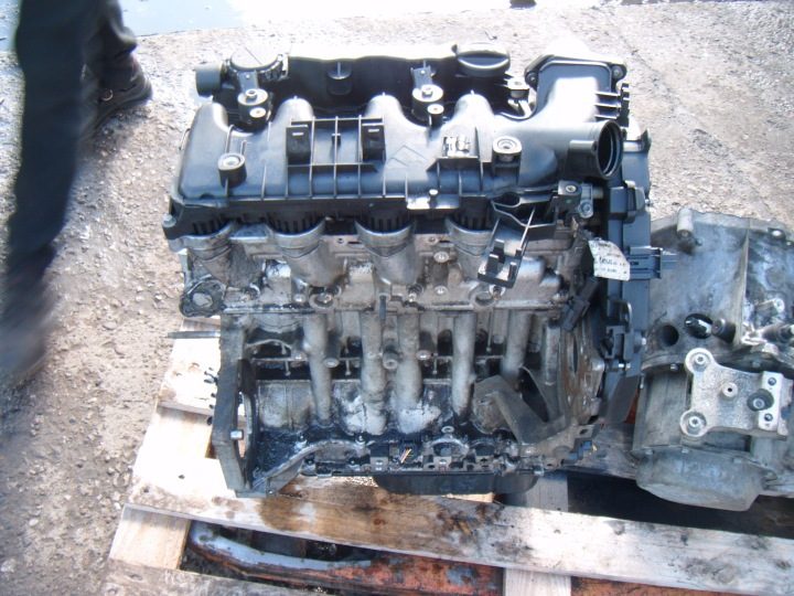 PEUGEOT 207 06- 1.6 HDI ДВИГАТЕЛЬ БЕЗ НАВЕСНОГО 10JB91, фото 2