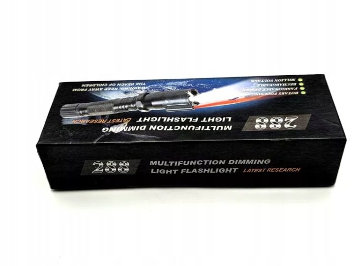 Фонарик LED Policyjna Cree + Laser LED, фото 12