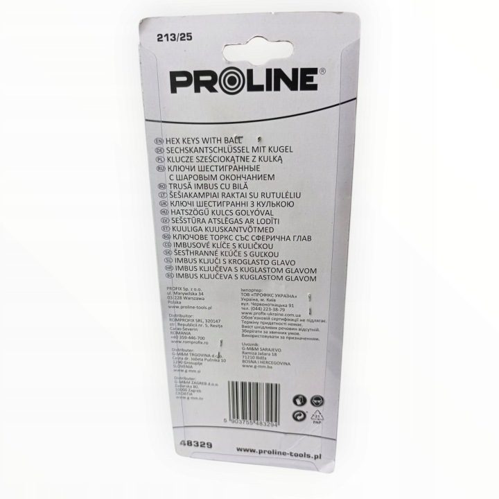 Ключ шестигранный Proline, фото 3