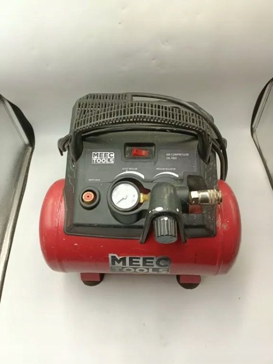 Компрессор безмасляный Meec Tools 013514 6 l 8 бар, фото 4