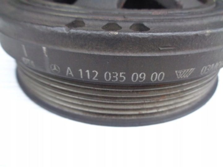 ШКИВ MERCEDES W209 3.2 V6 A1120350900, фото 4