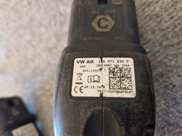 Кабель зарядки Volkswagen OE 1EA971639D, фото 3