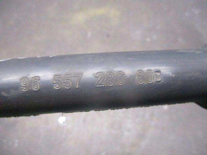 ПАТРУБОК ВОДЫ PEUGEOT 607 РЕСТАЙЛИНГ 2.7 HDI 04-10r 9655728680B, фото 2