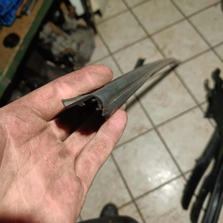 Защита накладка заглушка рейлинга передняя левая VW Passat B6 3C9860145, фото 3