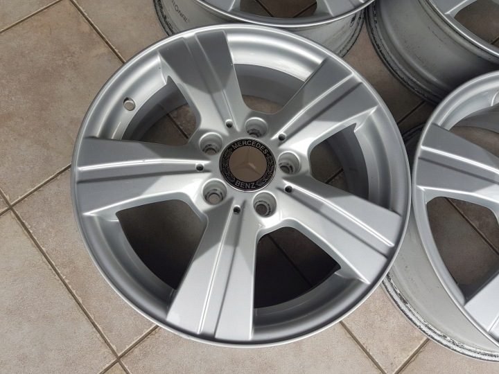 4× Литой диск Mercedes-Benz OE А КЛАСС 169 B 245 6.0" x 16" 5x112 ET 45, фото 5
