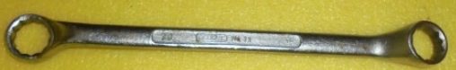 Ключ накидной двусторонний 27x30mm odgięty 5° GEDORE, фото 3