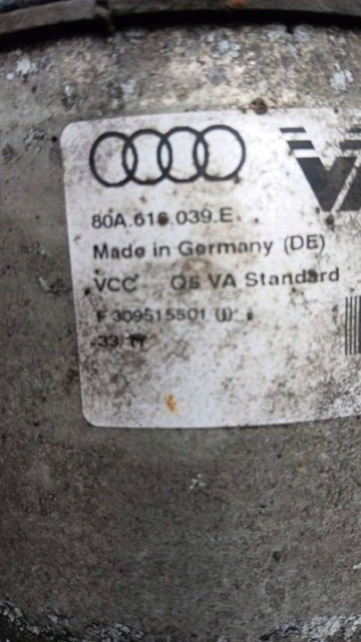 Амортизатор пневматический правый Audi Q5 80A616039E, фото 3