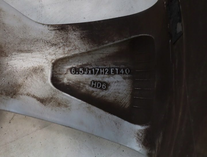 Литой диск Skoda OE 6.5" x 17" 5x100 ET -40, фото 7