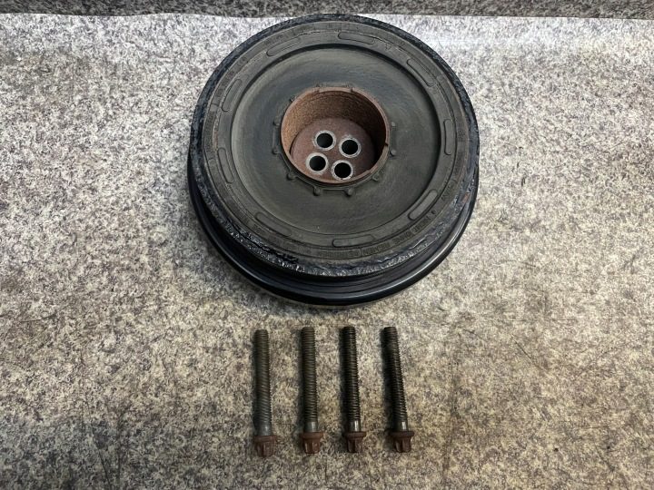 Шкив вала колебаний болта BMW X6 E71 40d N57 X5 E70 F01 F10 F07 Оригинал, фото 1
