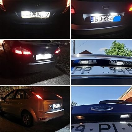 FORD Фонари LED Номерного знака Mondeo S-Max Galaxy Fiesta, фото 3