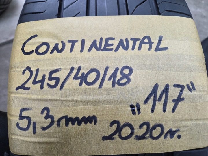 Шина летняя Continental ContiSportContact 5 245/40R18 93 Y защита диска AO - Audi, фото 9