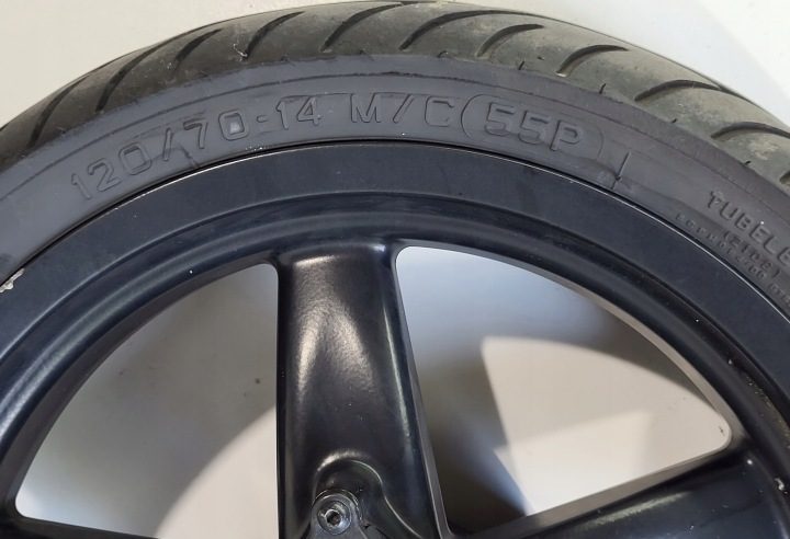 Колесо диск передний шина GILERA NEXUS 125 08-15r, фото 4
