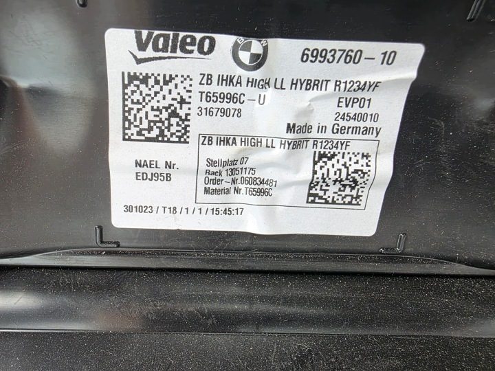 ОТОПИТЕЛЬ ВЕНТИЛЯТОР BMW 5 G30 G31 РЕСТАЙЛИНГ 9496915 9868742, фото 6