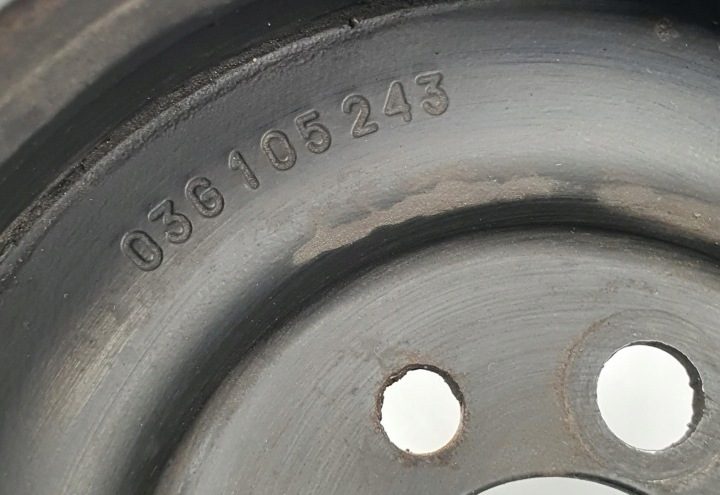 SEAT OE 03G105243 шкив вала, фото 4