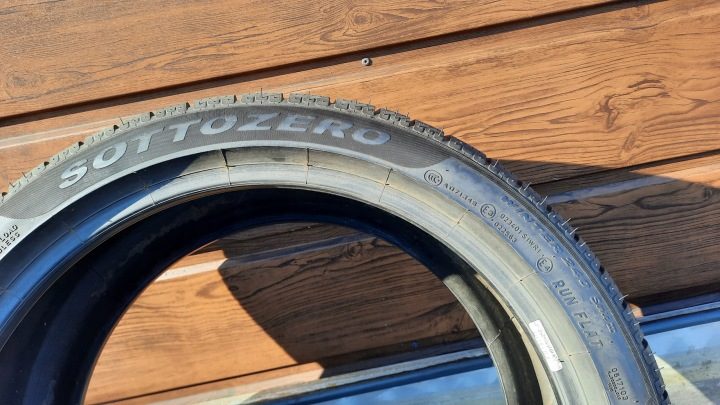 Шина зимняя Pirelli Winter 240 SottoZero Serie II 275/35R19 100 В сцепление на снегу (3PMSF), Run Flat, усилитель (XL), фото 11