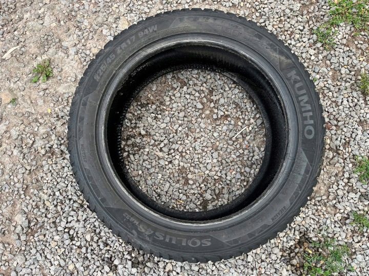 Шина всесезонная Kumho Solus 4S HA32 225/45R17 94 Вт сцепление на снегу (3PMSF), фото 2