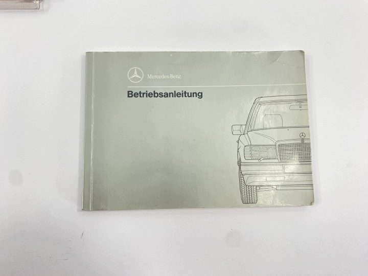 ИНСТРУКЦИЯ ПО ЭКСПЛУАТАЦИИ MERCEDES W124 200E 220E 280E 320E 400E 500 1245848083 DE, фото 4