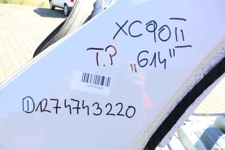 VOLVO XC90 II ЧЕТВЕРТЬ КРЫЛО ПРАВОЕ ЗАДНЕЕ 614, фото 6