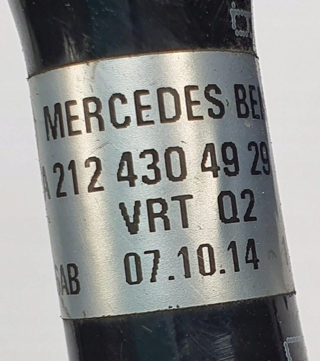 MERCEDES CLS W218 ВАКУУМНАЯ ТРУБКА A2124304929, фото 5