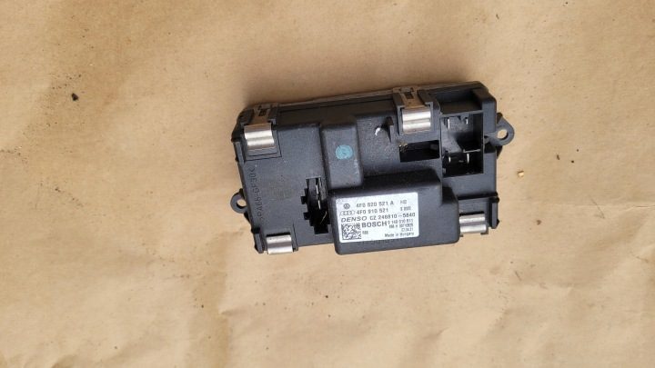 РЕЗИСТОР ПЕЧКИ AUDI A6 C6 4F0820521A БЛОК УПРАВЛЕНИЯ ОБДУВА, фото 3